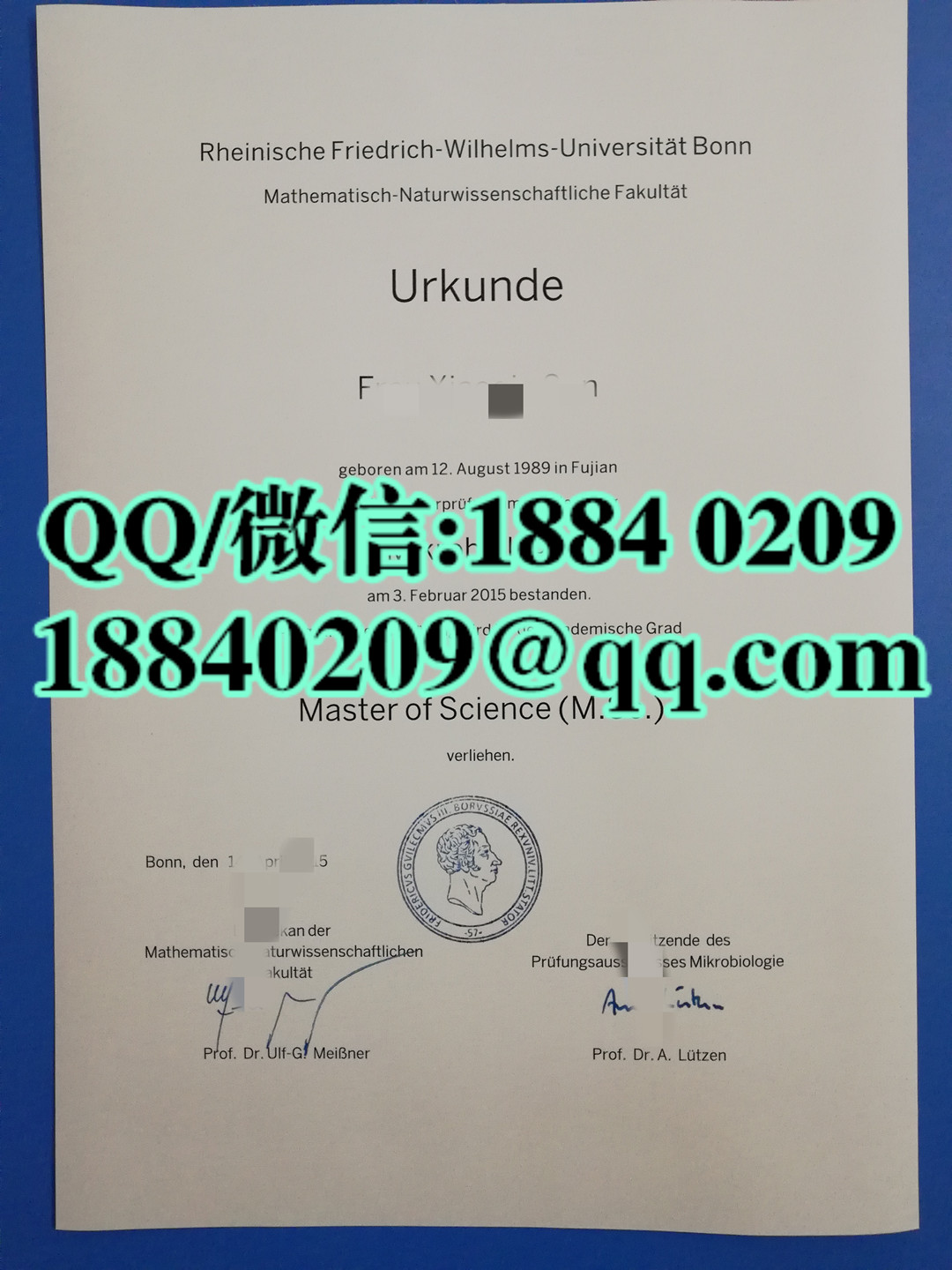 德国波恩大学毕业证学位证，University of Bonn diploma degree