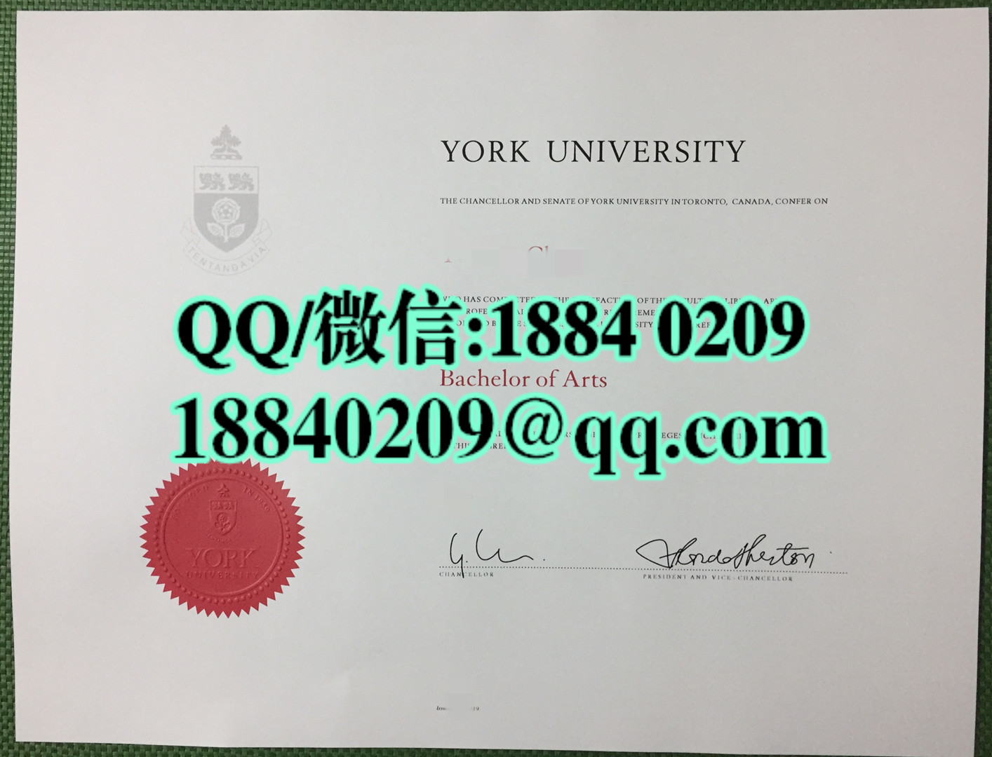加拿大约克大学毕业证，加拿大约克大学学位证，加拿大约克大学文凭