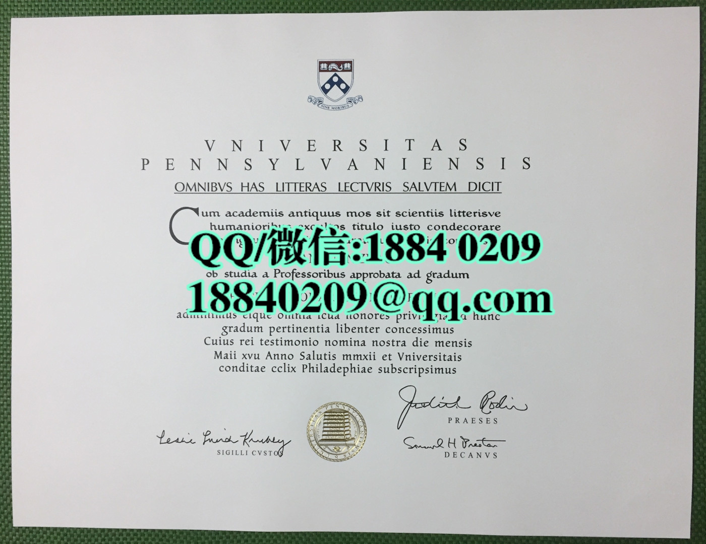 美国宾夕法尼亚大学university of peensylvania毕业证，university of peensylvania diploma
