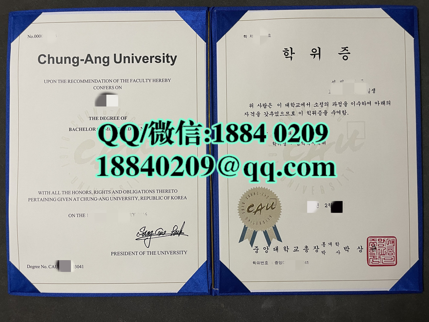 韩国CAU大学毕业证，韩国中央大学Chung-Ang University毕业证