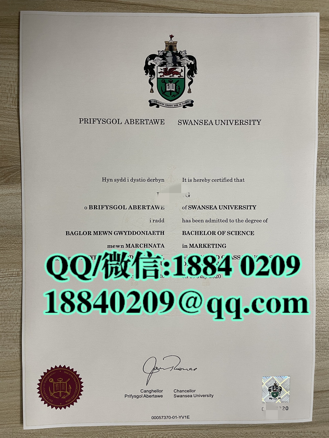 英国斯旺西大学毕业证成绩单留才认证，swansea university degree