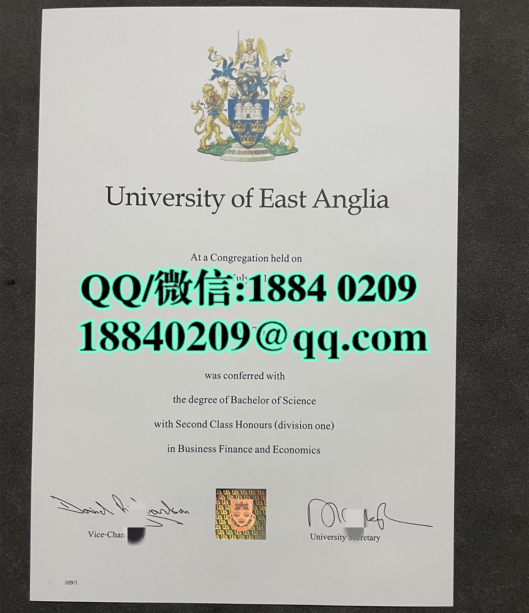 英国东安格利亚大学毕业证成绩单留才认证，University of East Anglia degree