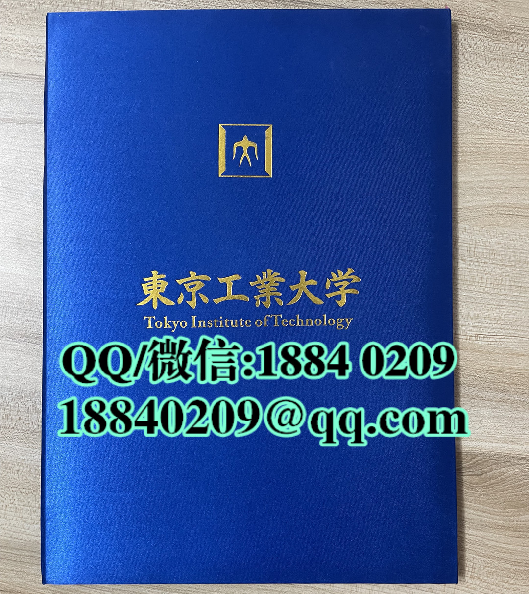 日本东京工业大学学位记外壳，日本东京工业大学毕业证外壳
