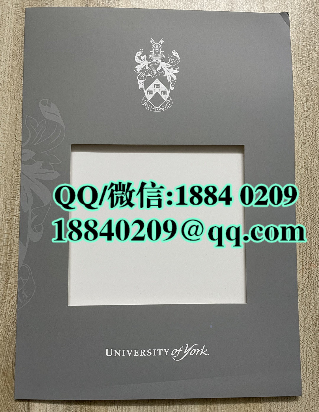 英国约克大学毕业证外壳，英国约克大学毕业证封皮University of York diploma Cover