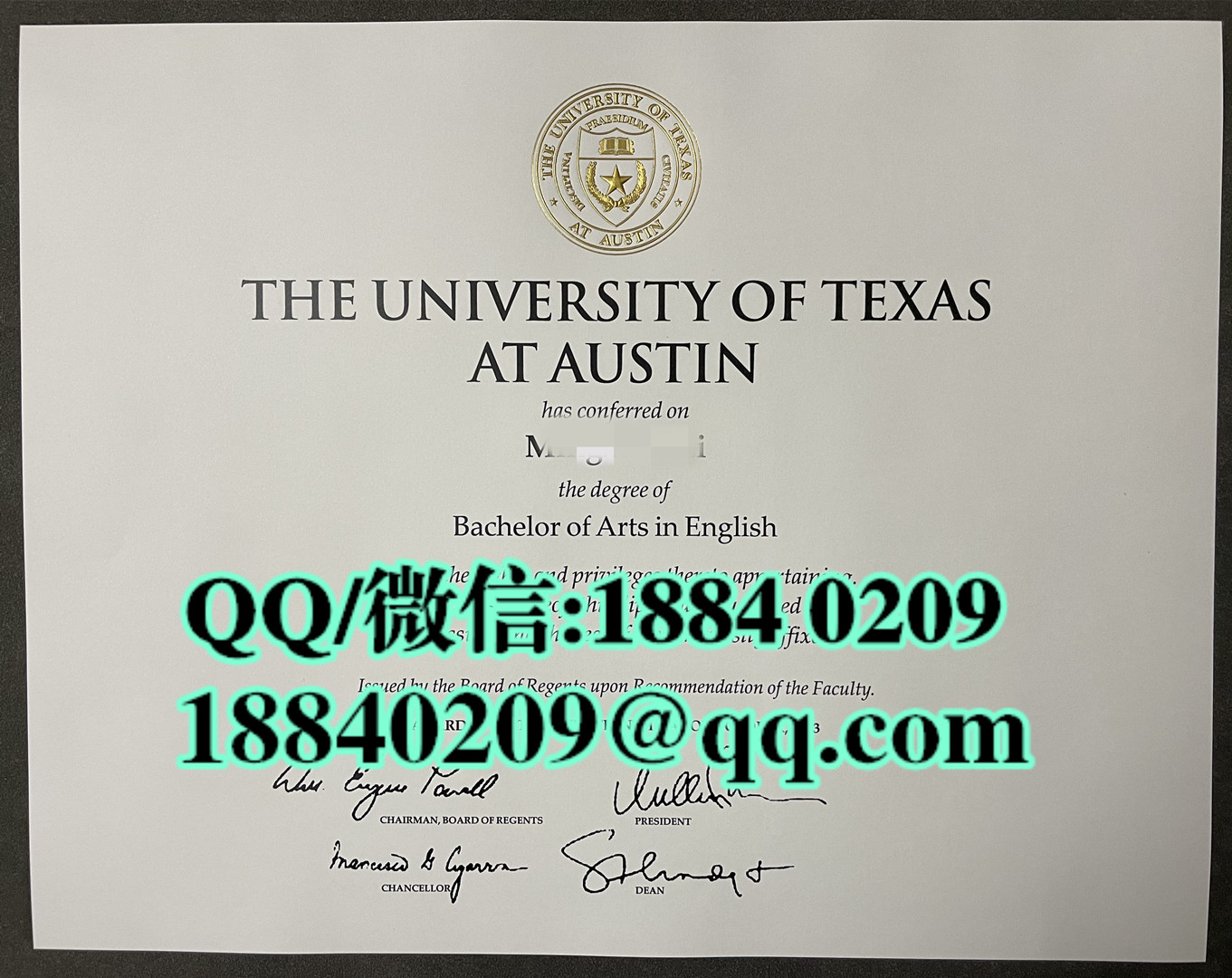 美国德克萨斯大学阿灵顿分校UTA毕业证学位证，University of Texas at Arlington diploma degree