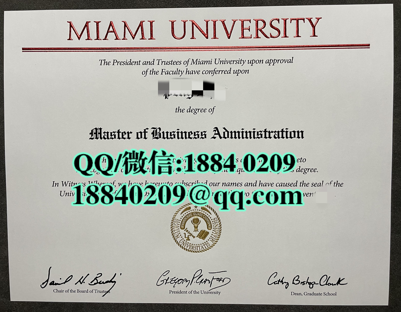 美国迈阿密大学毕业证成绩单留信网认证，University of Miami diploma certificate