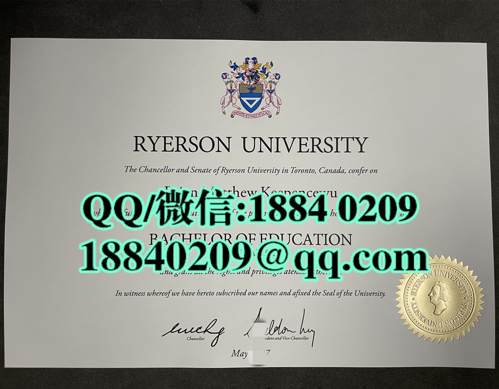 定制加拿大瑞尔森大学Ryerson University毕业证成绩单，Ryerson University transcript