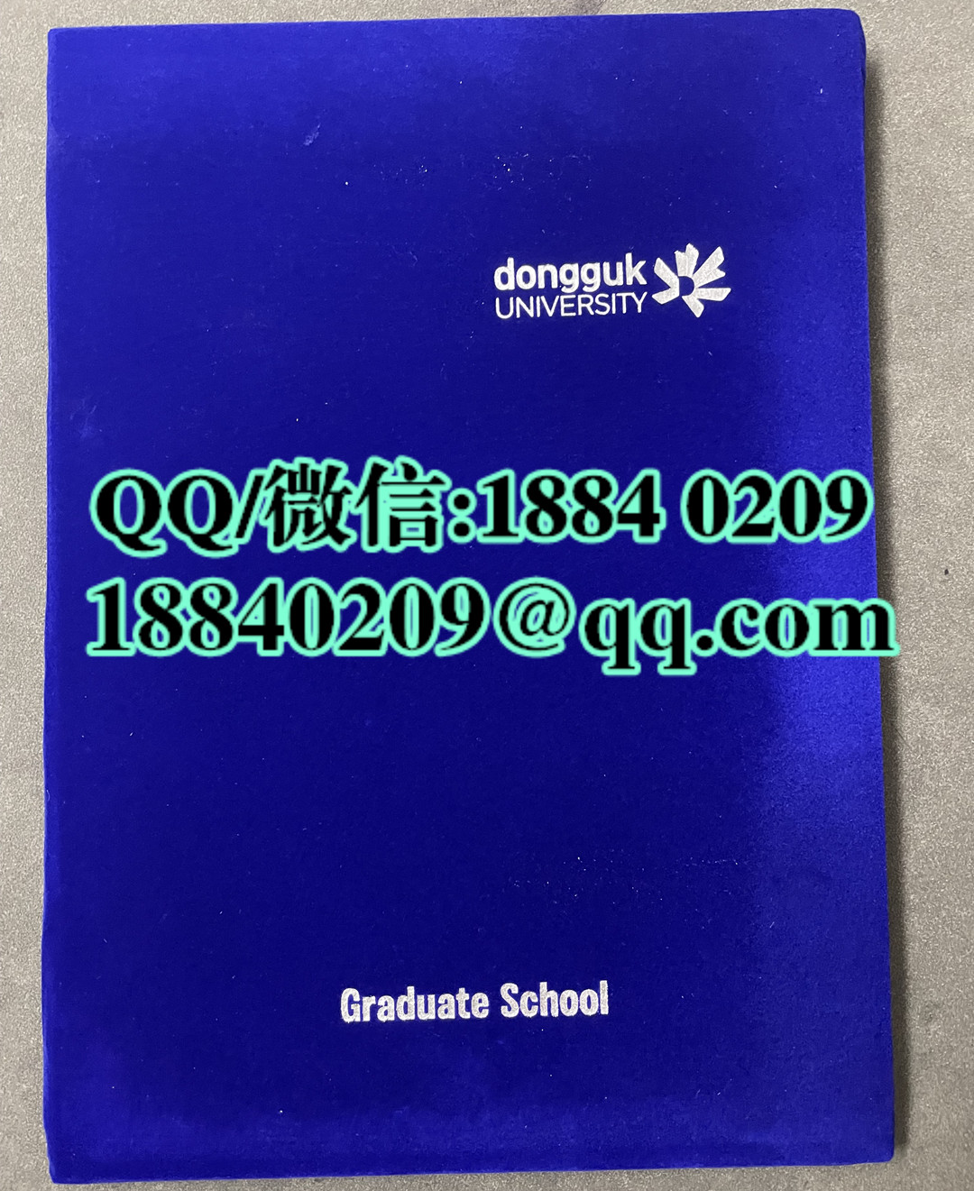 韩国东国大学毕业证外壳，donggku university diploma Cover