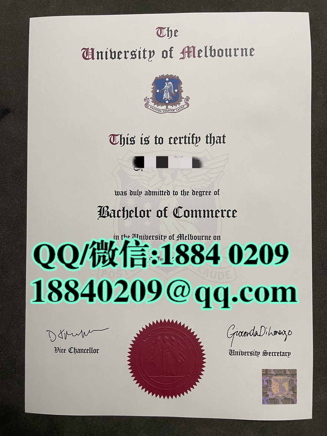 澳洲墨尔本大学毕业证学位证留才认证，University of Melbourne diploma degree